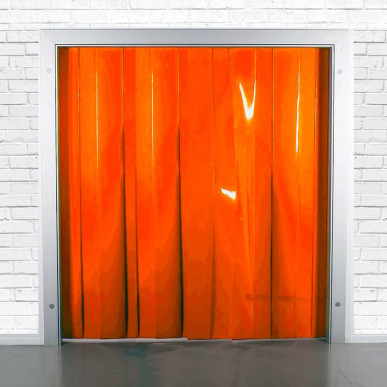 tende-strisce-pvc-arancione-opaco