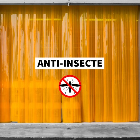 ROLLO DE LAMAS DE PVC ANTI-INSECTOS