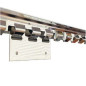 Kit fissaggio acciaio inossidabile per tende a strisce PVC