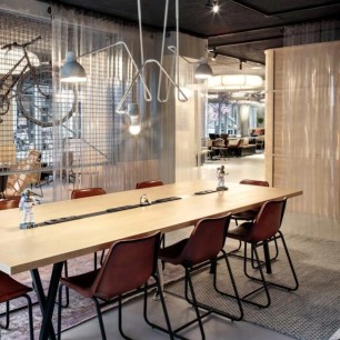 CORTINA DE LAMAS DE PVC IGNÍFUGO TRANSPARENTE M1 B-s3-d0 A MEDIDA