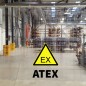 CORTINA DE LAMAS DE PVC ANTIESTÁTICAS ATEX - CONTROL ESD