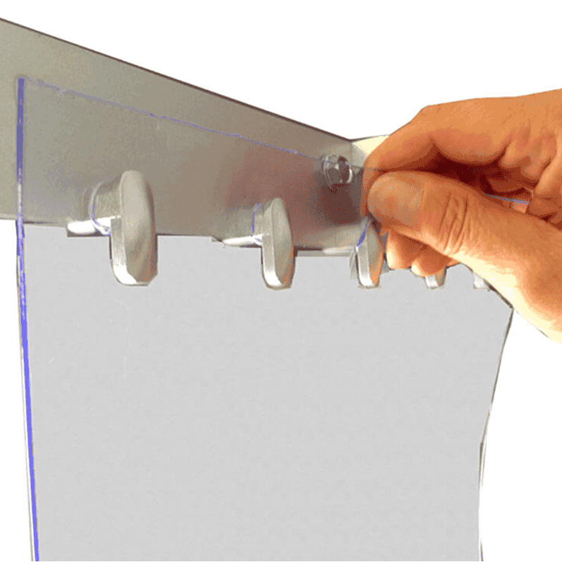 barras cortinas lamas pvc