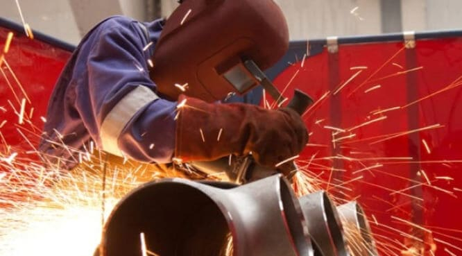 Tende a strisce PVC per Saldatura: Protezione Professionale e Norma EN ISO 25980